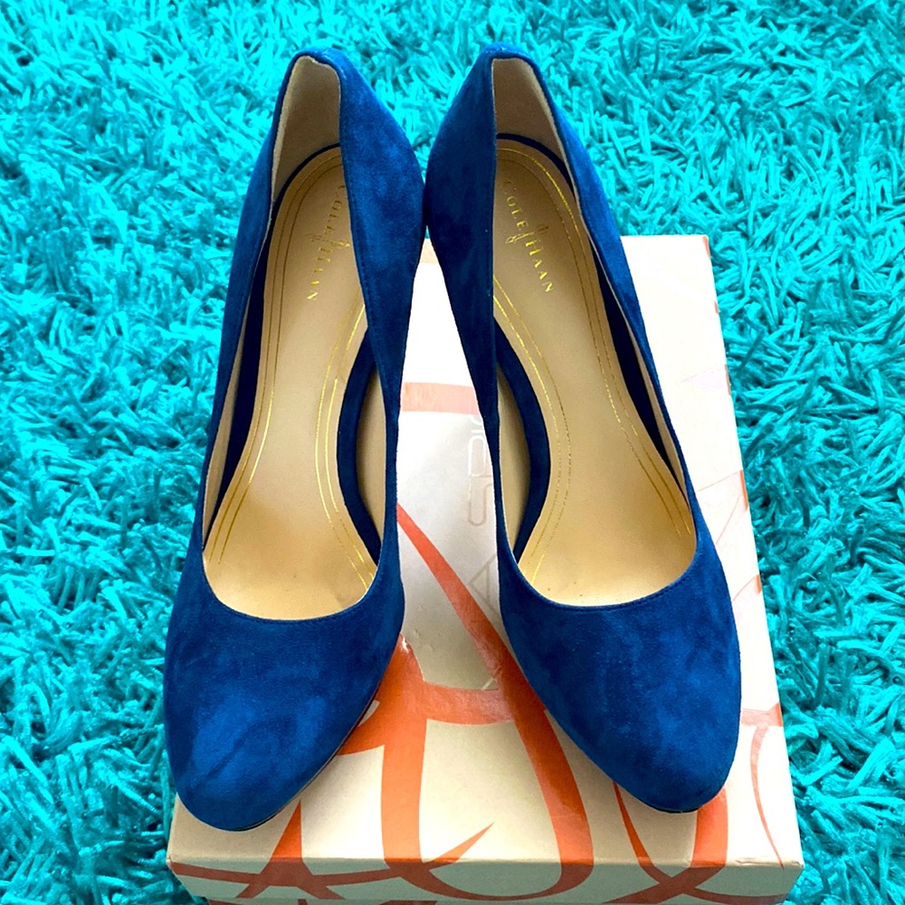 Cole Haan high heel platform shoe